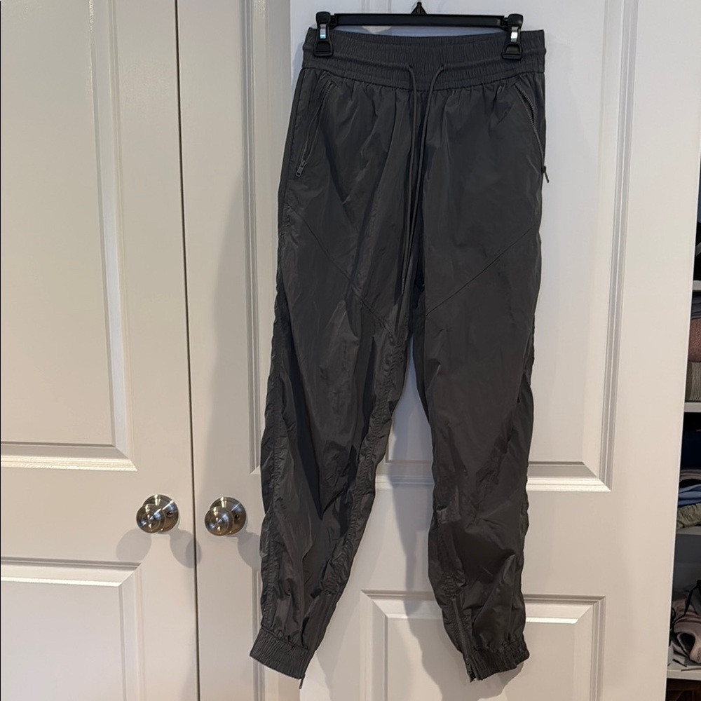 Abercrombie & Fitch Gray Tapered Jogger Track Pants